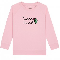 Cotton pink sweatshirt