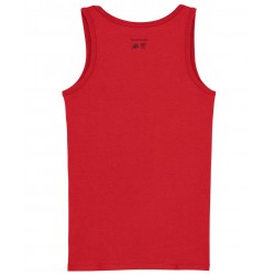 Women´s red sleeveless t-shirt