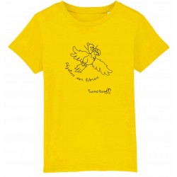 YELLOW T-SHIRT. LET THEM BE...