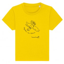 Baby yellow t-shirt let...