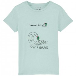 Camiseta tuno surfero verde caribe