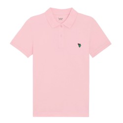 Women´s cotton pink polo